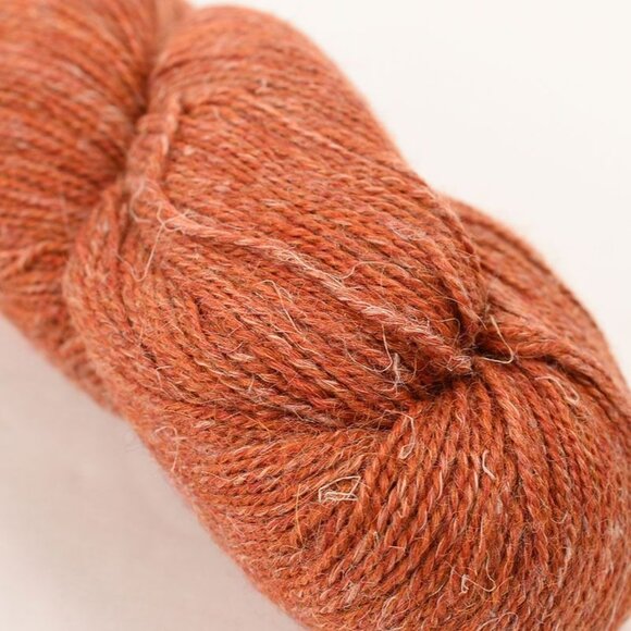 Purl Soho Linen Quill Yarn Skein Wool Alpaca Linen 439 Yards Color Kiln Red - Picture 2 of 4